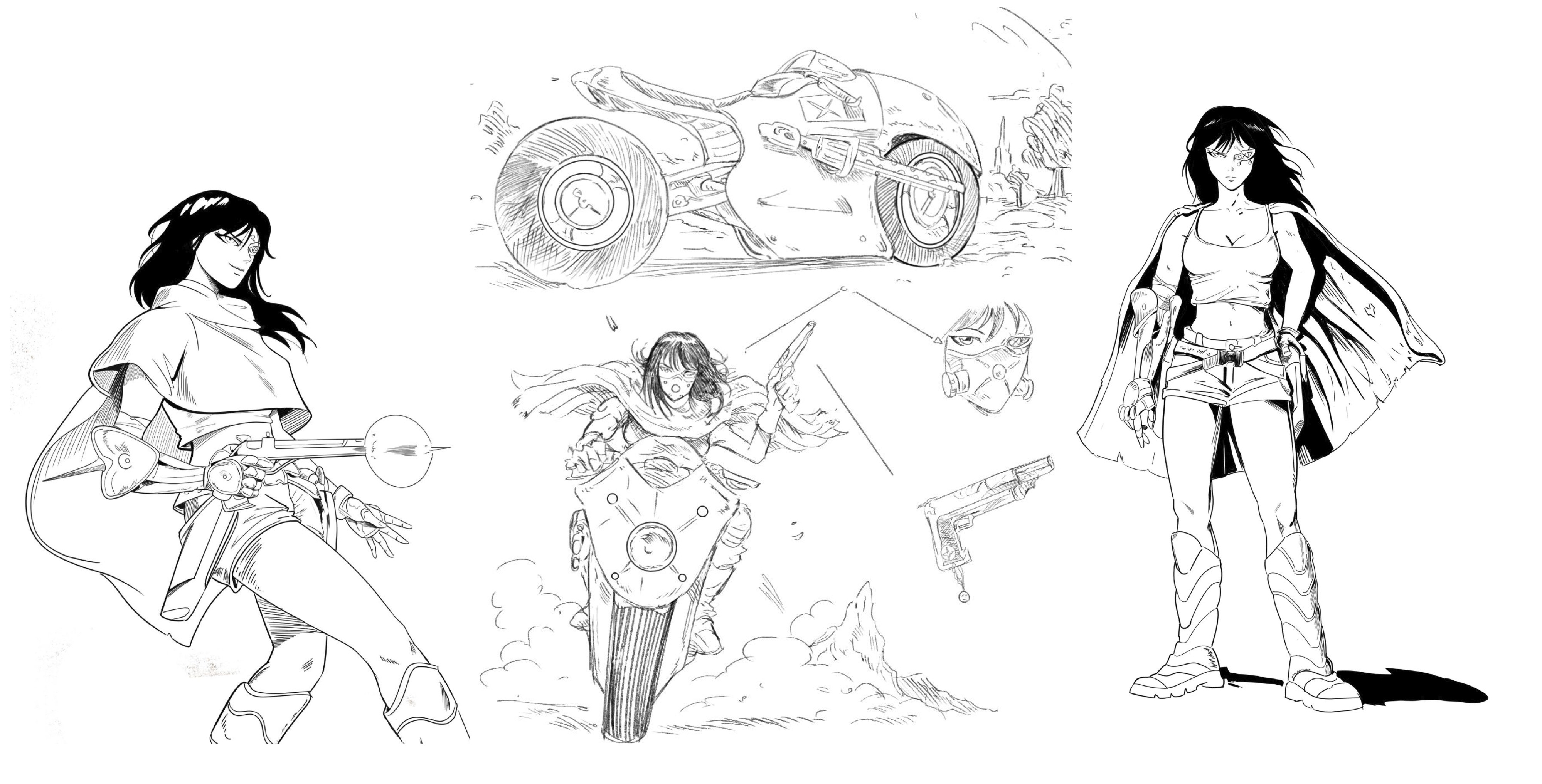 Vega's Revenge — Character Designs